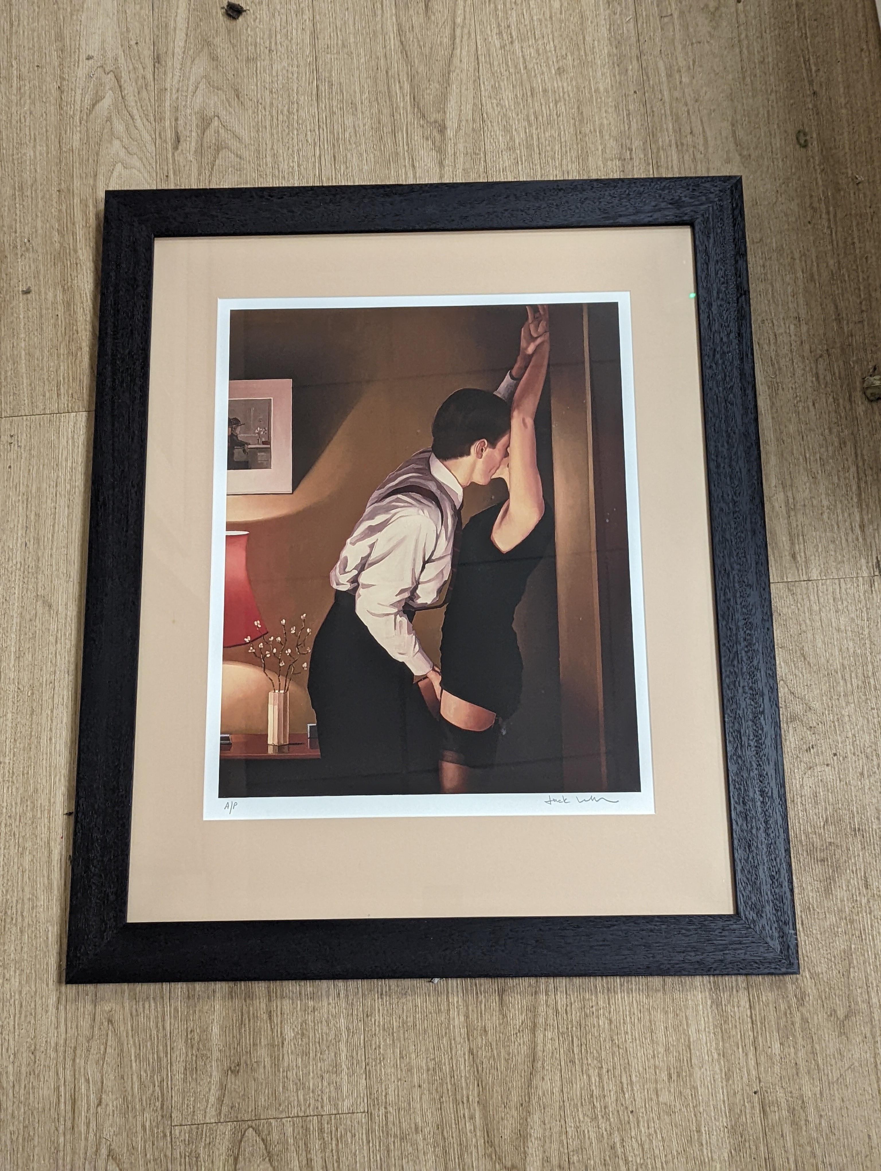 Jack Vettriano (1951-), artist proof print, 'Night-time Geometry', signed in pencil, 50 x 40cm